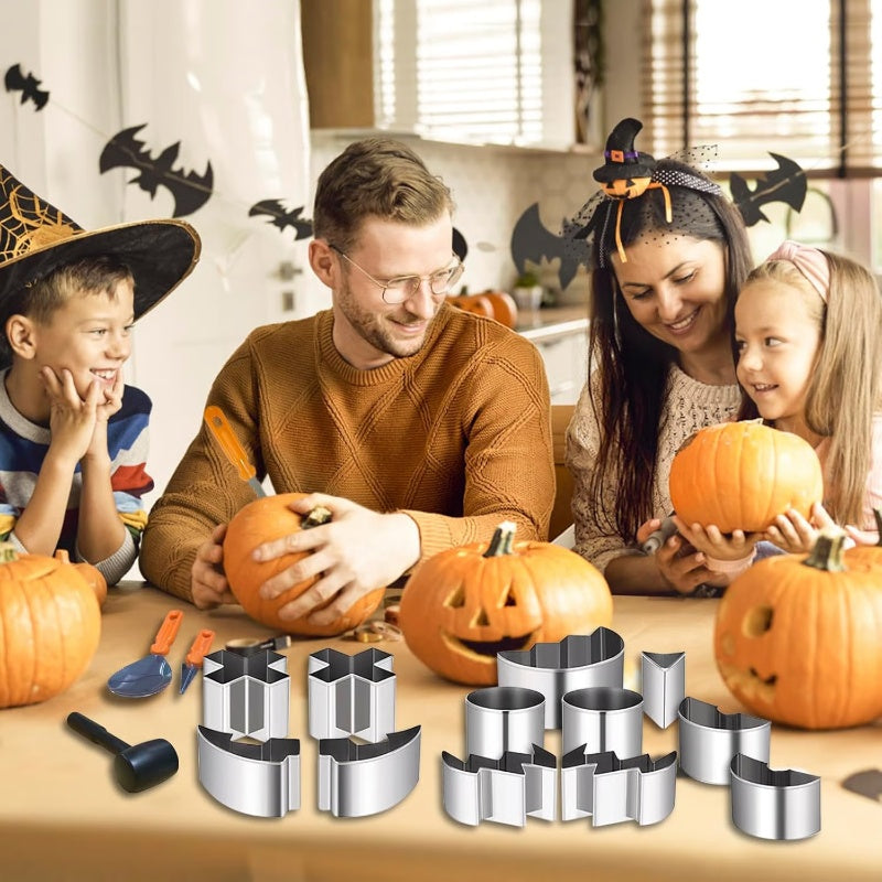 Halloween Stainless Steel Easy Pumpkin Carving Kit