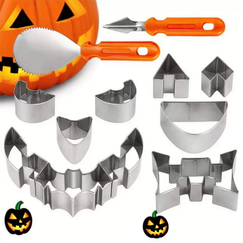 Halloween Stainless Steel Easy Pumpkin Carving Kit