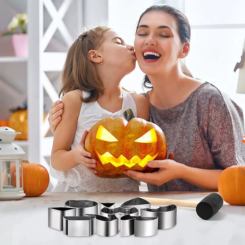 Halloween Stainless Steel Easy Pumpkin Carving Kit