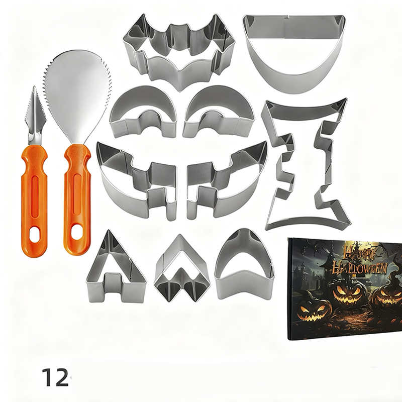 Halloween Stainless Steel Easy Pumpkin Carving Kit