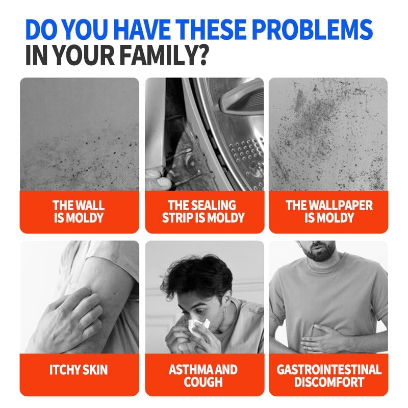 🔥 BUY 2 GET 1 FREE! ✨ Lanwexy Mould Removal Spray - Eliminates Stubborn Mould in Minutes, Prevents Regrowth on Tiles & Surfaces 🚿🧼