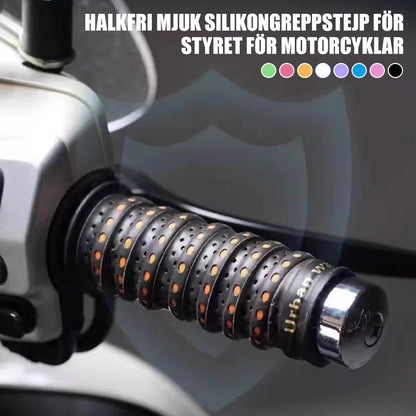 🏍️🔥Buy 2 Get 4 Free！✨ Anti-Slip Soft Silicone Handlebar Grips for Bicycles & Motorcycles - Enhance control and vibration damping for safer riding 🛡️🧤