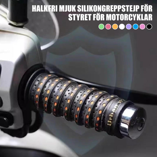 🏍️🔥Buy 2 Get 4 Free！✨ Anti-Slip Soft Silicone Handlebar Grips for Bicycles & Motorcycles - Enhance control and vibration damping for safer riding 🛡️🧤
