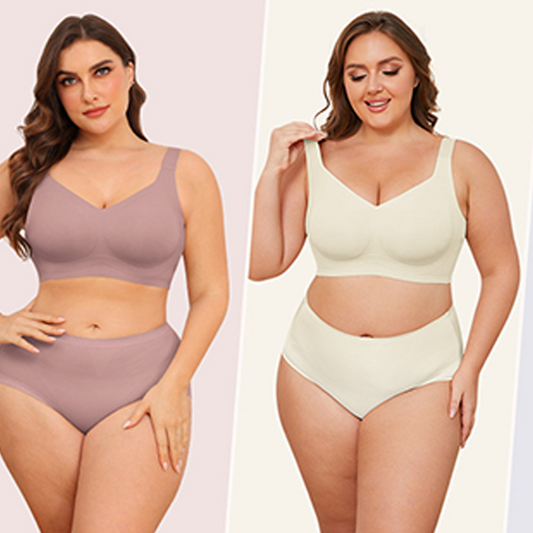 🎁Christmas 50% OFF✨🔥 Women's Seamless Full Coverage Wireless Bra👩