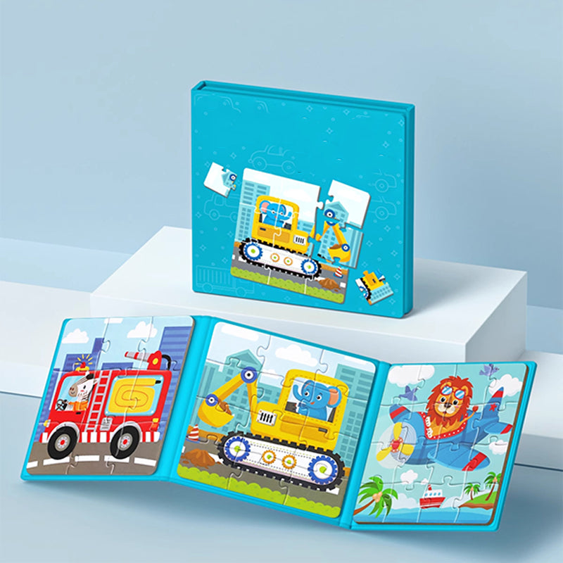 Children's Magnetic Building Book