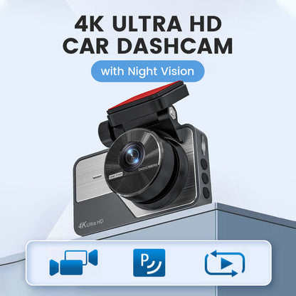 📹60% OFF FOR A LIMITED TIME!✨4K Ultra HD dash cam with night vision🚗Wi-Fi and loop recording for continuous monitoring🌙