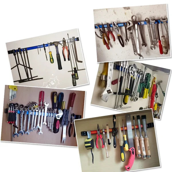 🎁2026 New Arrivals 50% OFF💥Powerful Magnetic Tool Holder - 30kg Load Capacity with Quick-Release Design for Workshop & Garage Organization 🛠️🔗