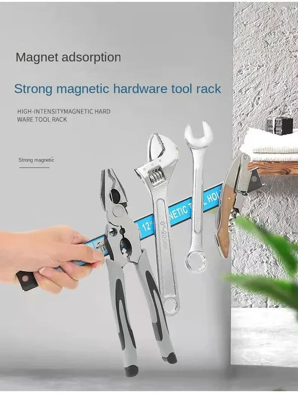 🎁2026 New Arrivals 50% OFF💥Powerful Magnetic Tool Holder - 30kg Load Capacity with Quick-Release Design for Workshop & Garage Organization 🛠️🔗