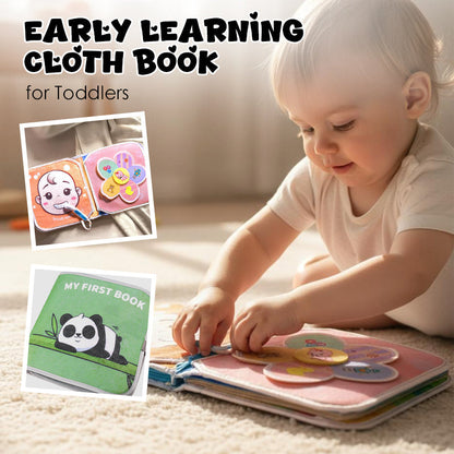 An Early Learning Cloth Book for Toddlers