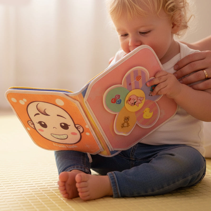 An Early Learning Cloth Book for Toddlers