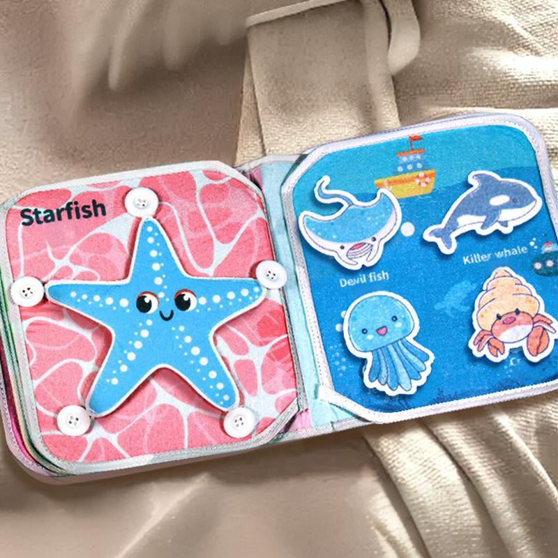 An Early Learning Cloth Book for Toddlers