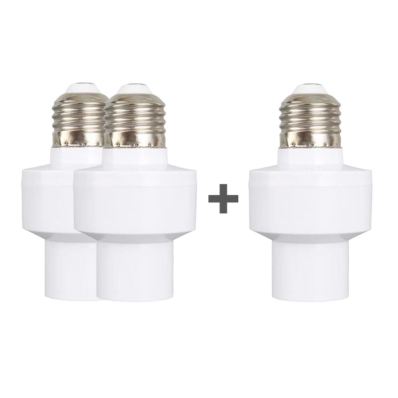 💡 BUY 1 GET 1 FREE! ✨ E27 Motion Sensor Light Socket - Auto On/Off with 180° Detection & 15s-10min Adjustable Delay for Energy Saving 🏠🔋