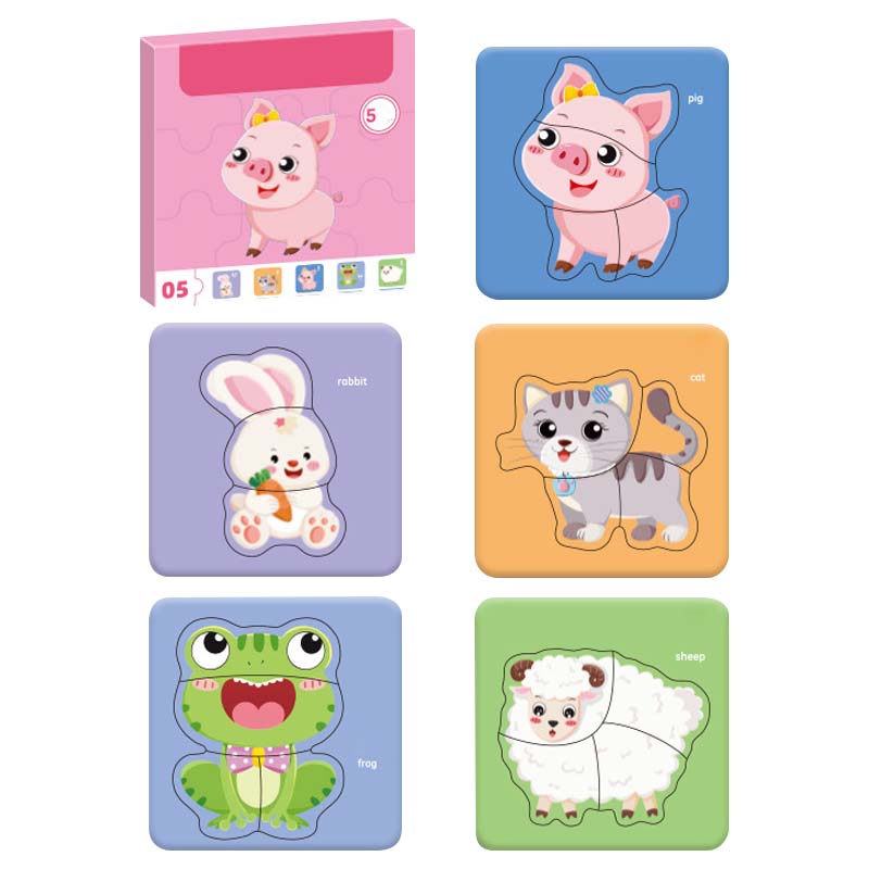 🎅Christmas Pre-sale-50% OFF✨Fruit Animals Jigsaw Puzzles for Kids