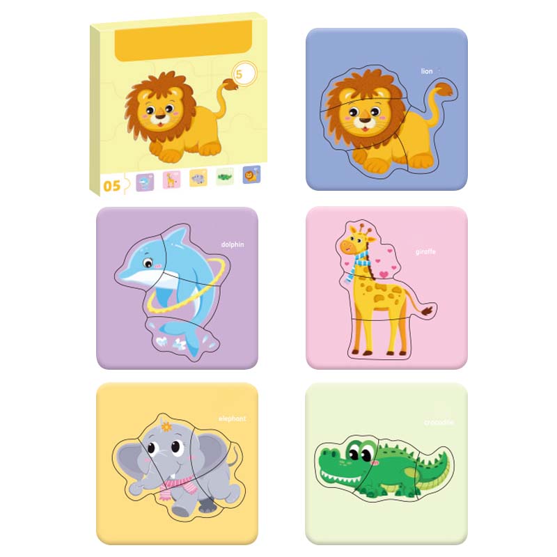 🎅Christmas Pre-sale-50% OFF✨Fruit Animals Jigsaw Puzzles for Kids