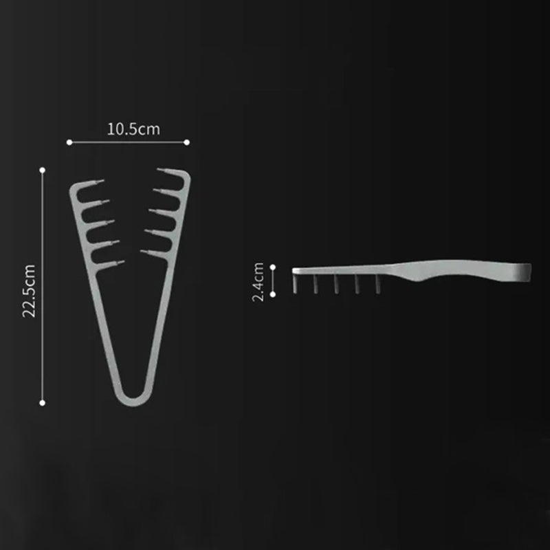 Wide-tooth volumizing comb – Professional styling comb