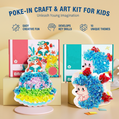 Poke-In Craft & Art Kit for Kids
