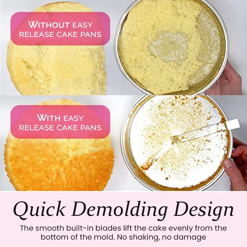 🥳HOT SALE🥳💞10K+ SOLD! Cake Pan – From £9.98! Quick release, even heat & easy clean. Perfect cakes every time – grab yours! ✅