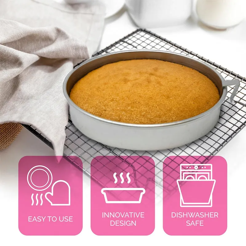 🥳HOT SALE🥳💞10K+ SOLD! Cake Pan – From £9.98! Quick release, even heat & easy clean. Perfect cakes every time – grab yours! ✅