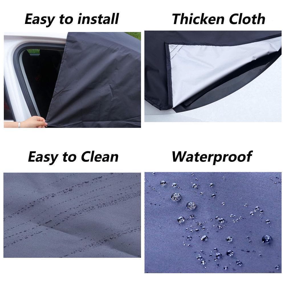 🥳2026 BESTSELLER❄️ Magnetic Windshield Cover – Weather-Resistant, Frost Protection – Strong Magnets, No Scraping – Keeps Interior Warm – Compact Storage Bag! 🛡️💨