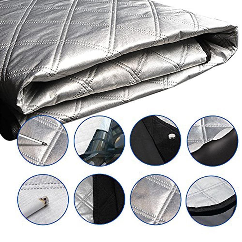 🥳2026 BESTSELLER❄️ Magnetic Windshield Cover – Weather-Resistant, Frost Protection – Strong Magnets, No Scraping – Keeps Interior Warm – Compact Storage Bag! 🛡️💨