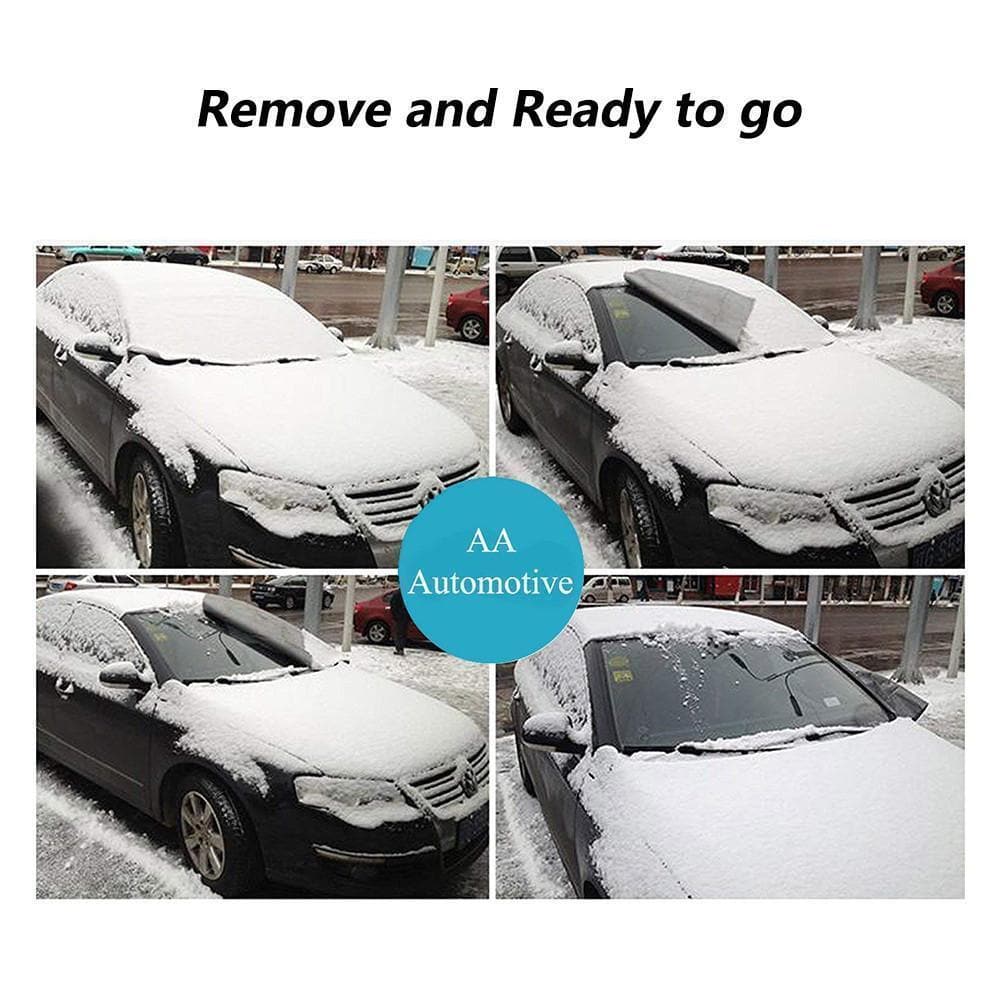 🥳2026 BESTSELLER❄️ Magnetic Windshield Cover – Weather-Resistant, Frost Protection – Strong Magnets, No Scraping – Keeps Interior Warm – Compact Storage Bag! 🛡️💨