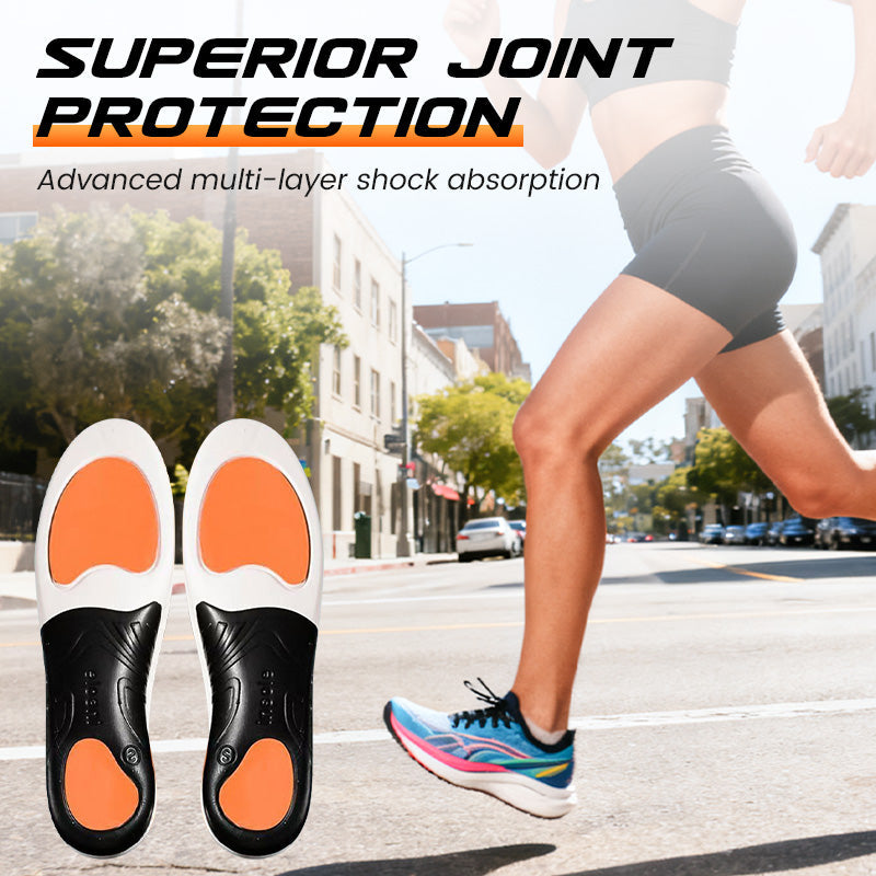🔥Limited-time offer-Sports Shock Absorbing Insoles with Arch Support