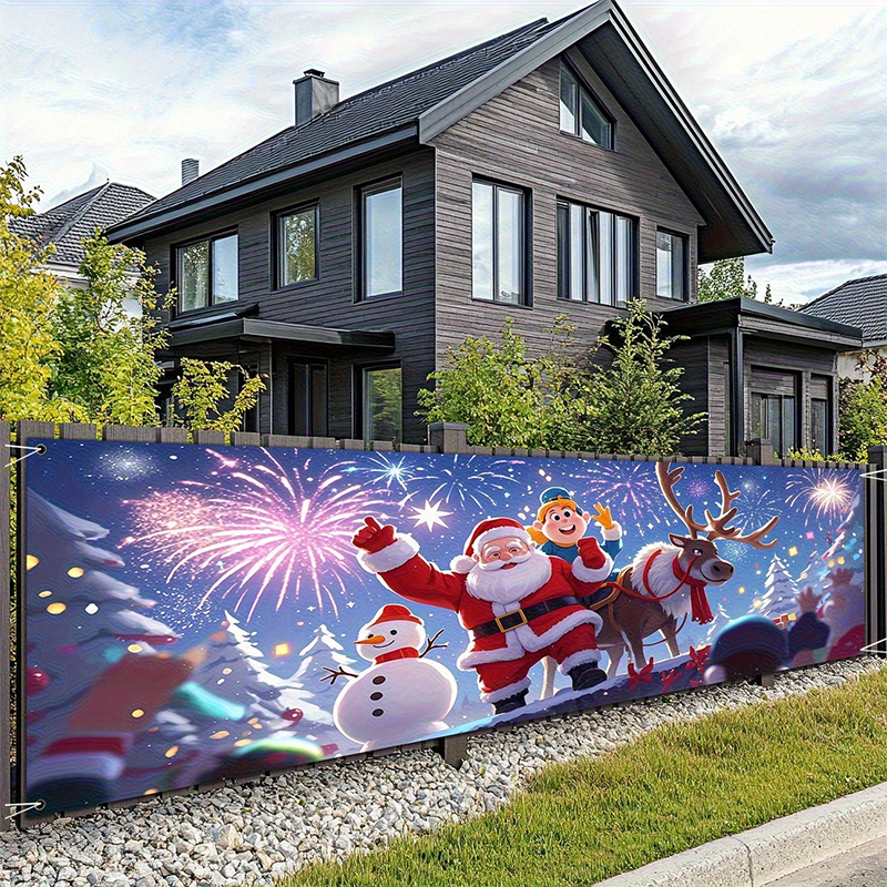 🔥 Christmas special offer: 50% discount 🎉Outdoor Merry Christmas Hanging Banner