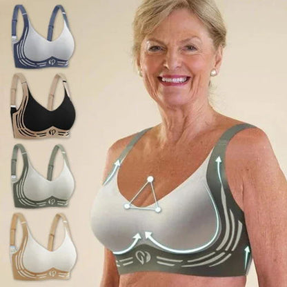 🔥2026 New Arrivals: 50% Off for a Limited Time!🔥Seamless Wire-Free Push-up Anti-Sagging Bra