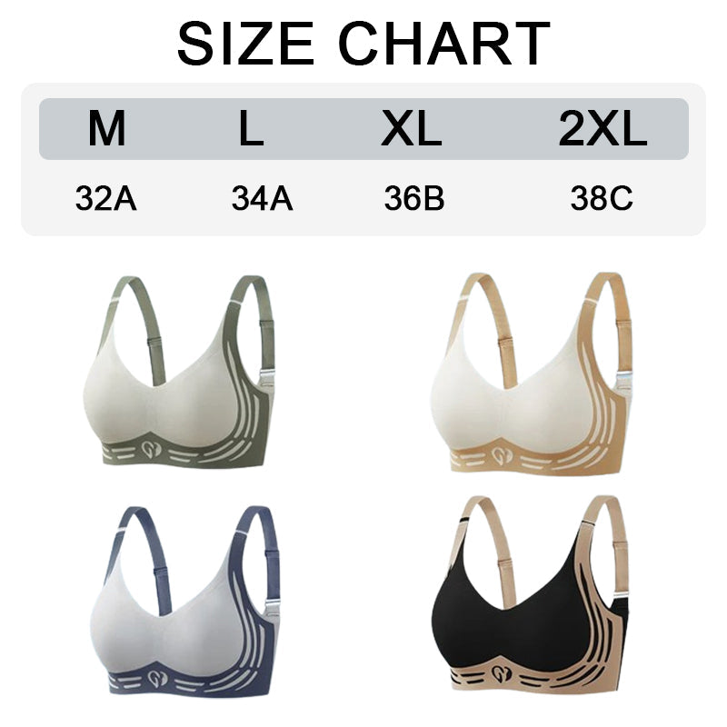 🔥2026 New Arrivals: 50% Off for a Limited Time!🔥Seamless Wire-Free Push-up Anti-Sagging Bra
