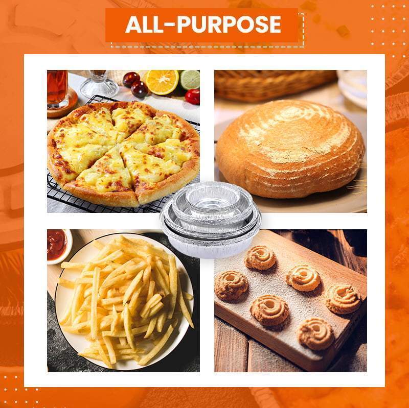 🎄Christmas Sale 50% OFF🥡Oil-Proof Aluminum Foil Tin Box