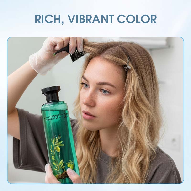 🔥 BLACK FRIDAY SALE 50% OFF🔥 Long-Lasting Botanical Essential Oil Hair Dye
