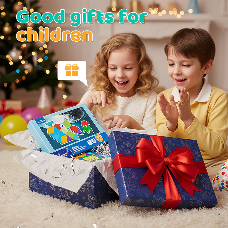 🔥⏳Black Friday Sale!🚨 Children’s Educational Magnetic Tangram Puzzle