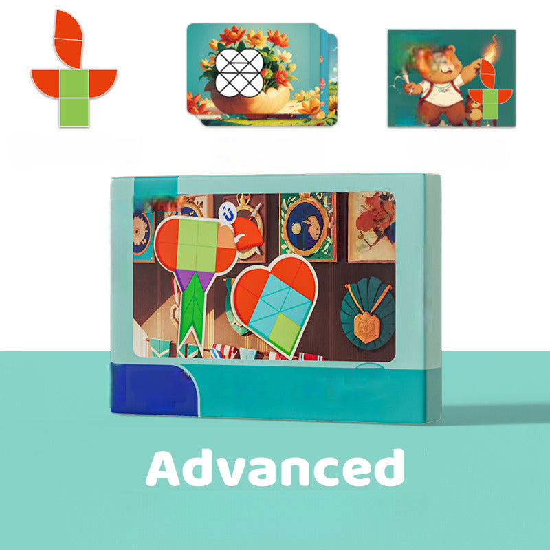 🔥⏳Black Friday Sale!🚨 Children’s Educational Magnetic Tangram Puzzle