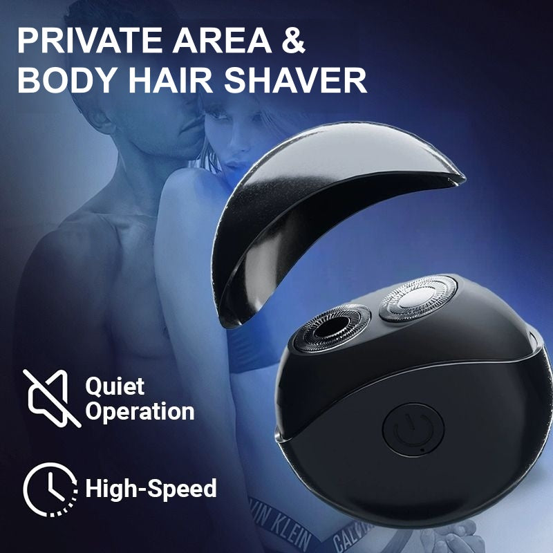 🖤Black Friday special! 50% OFF! ✨ Portable Multifunctional Electric Shaver (UFO Design) – Efficient Double Ring Blades, 360° Floating Heads & IPX4 Waterproof (Perfect for Travel & Sensitive Skin!)
