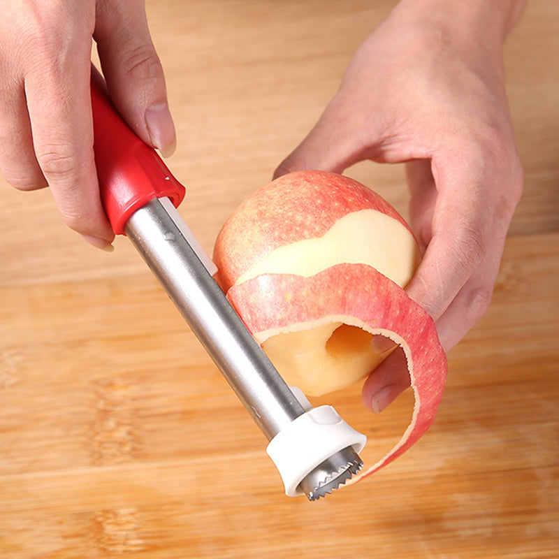 🎄Christmas Special Price ￡7.99🎁Stainless Steel Fruit Corer & Peeler 2 in 1🍎