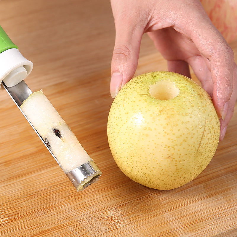 🎄Christmas Special Price ￡7.99🎁Stainless Steel Fruit Corer & Peeler 2 in 1🍎
