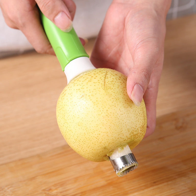 🎄Christmas Special Price ￡7.99🎁Stainless Steel Fruit Corer & Peeler 2 in 1🍎