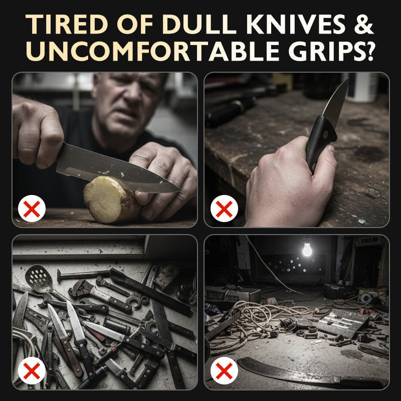 🔥⏰Black Friday Countdown! 50% OFF!!!🔥Meat Cleaver Knife with Sheath