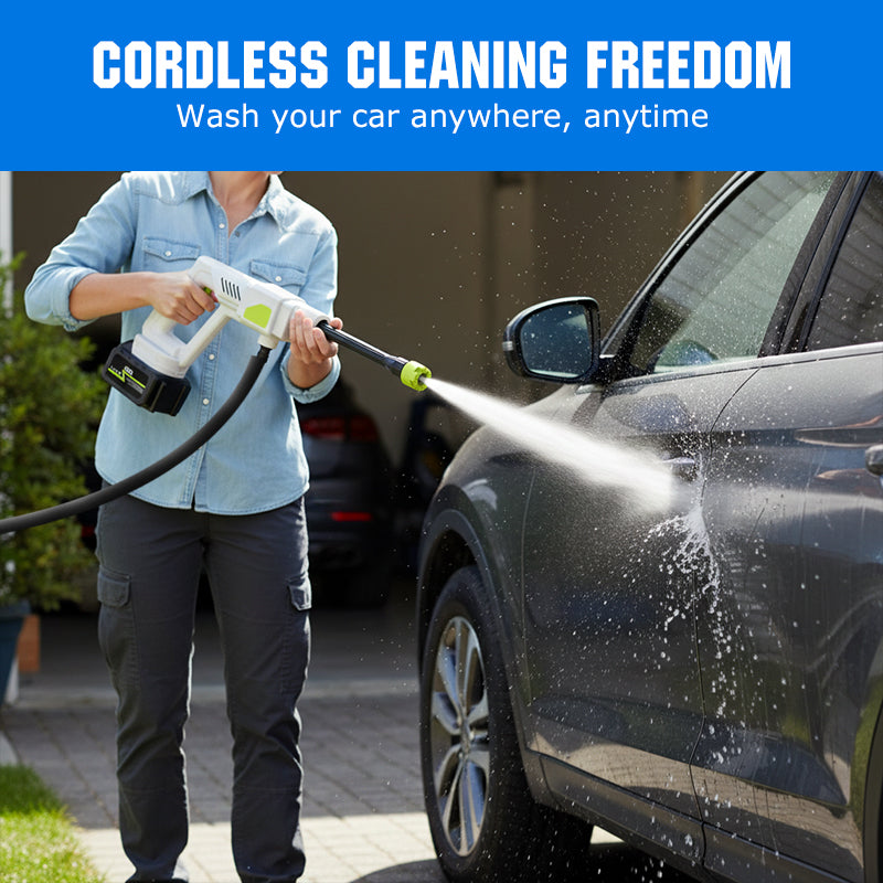 📢📢50 % OFF !!🎅Portable Cordless Pressure Washer