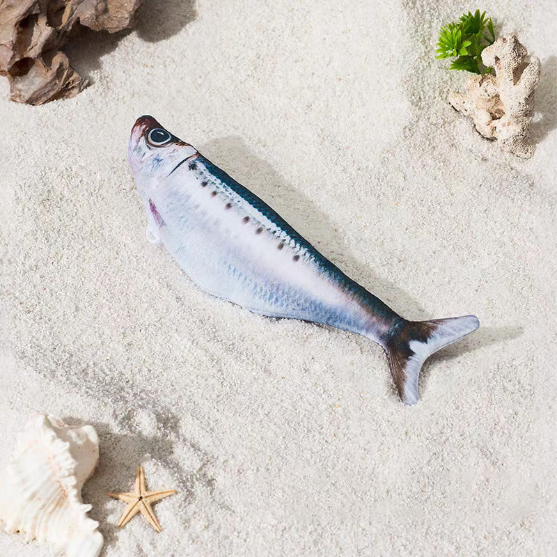 Realistic Hopping Fish Toy for Cat