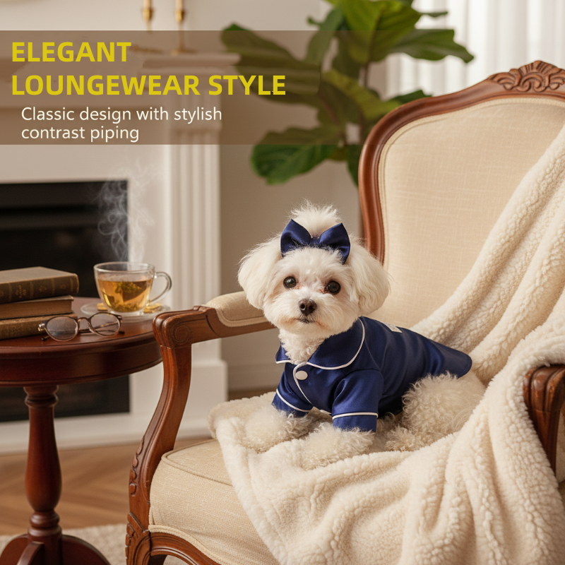 🎅50% OFF✨Pet pajamas with satin feel🐶