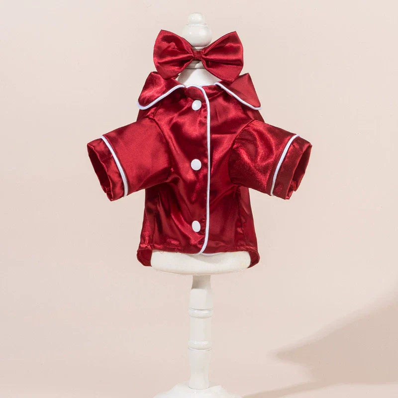 🎅50% OFF✨Pet pajamas with satin feel🐶