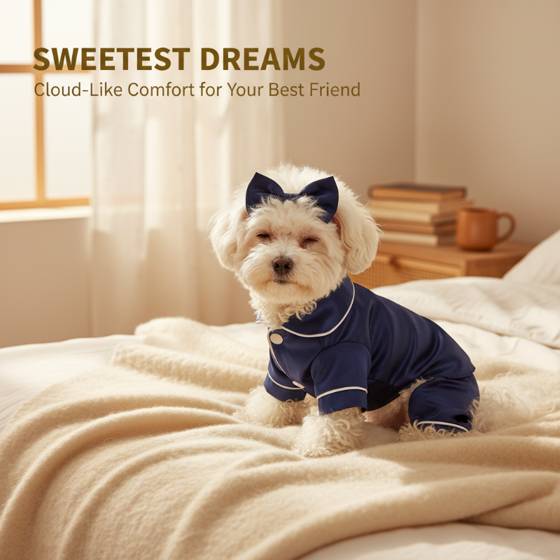 🎅50% OFF✨Pet pajamas with satin feel🐶