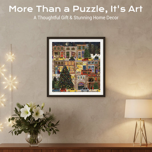 🎄🧩Winter Lights Decorative Puzzle Set🎁