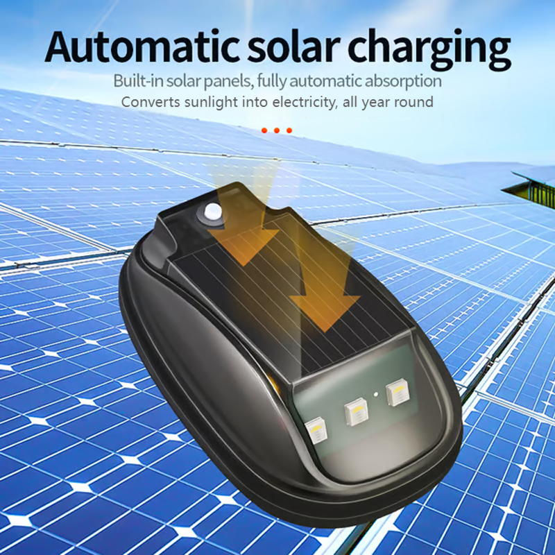 ⏳Limited-time 50% off⏰Waterproof Solar Car Roof Light with Remote🚗🔦