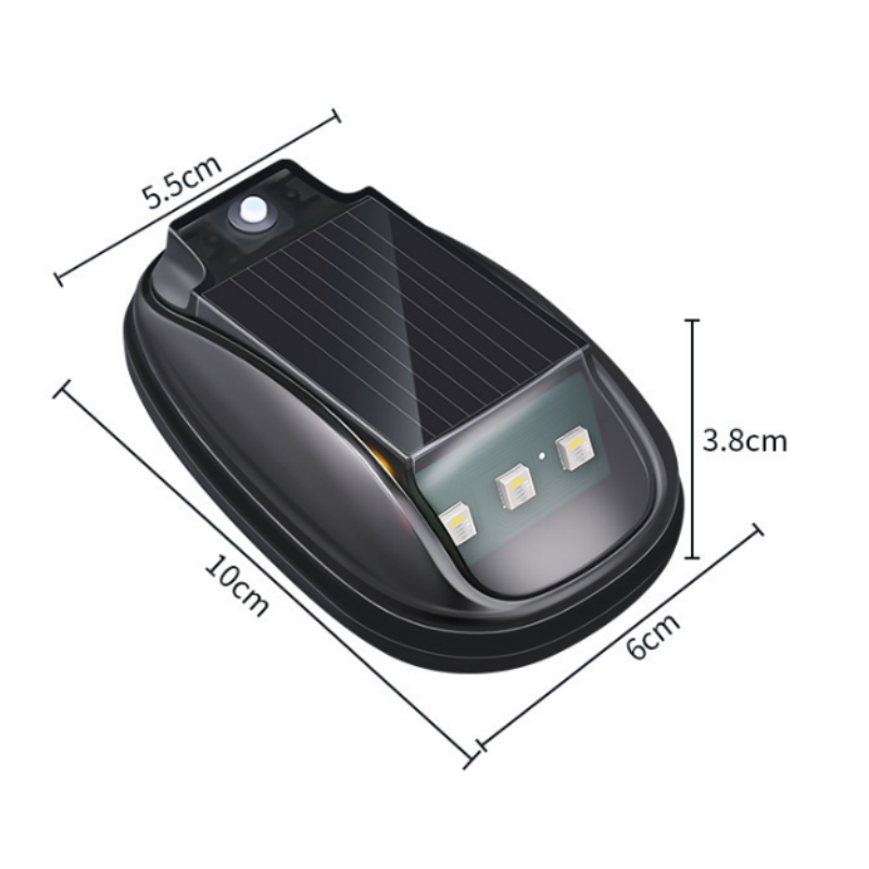 ⏳Limited-time 50% off⏰Waterproof Solar Car Roof Light with Remote🚗🔦