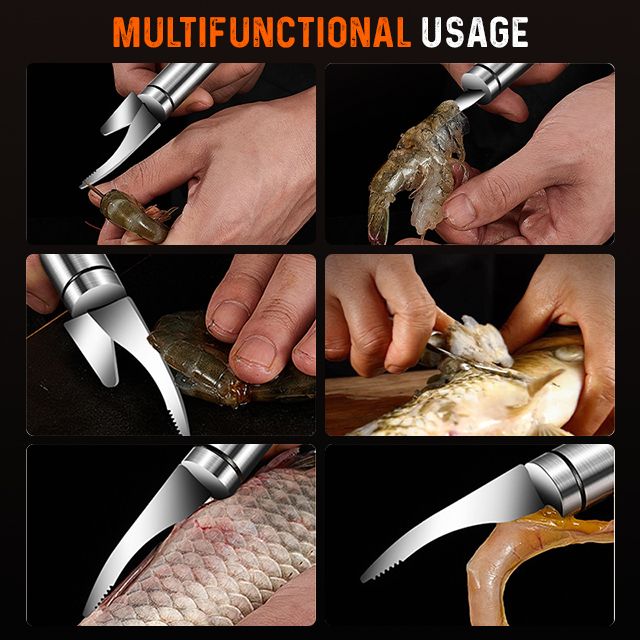 🚀🦐 BOGO！3-Second Shrimp Deveiner | Your Kitchen Efficiency Tool