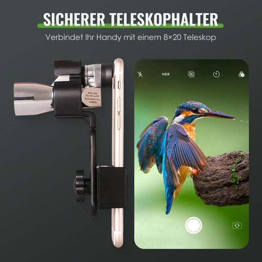 🏆Offer: 50% off🔭  Mini Pocket Monocular with Smartphone Clip