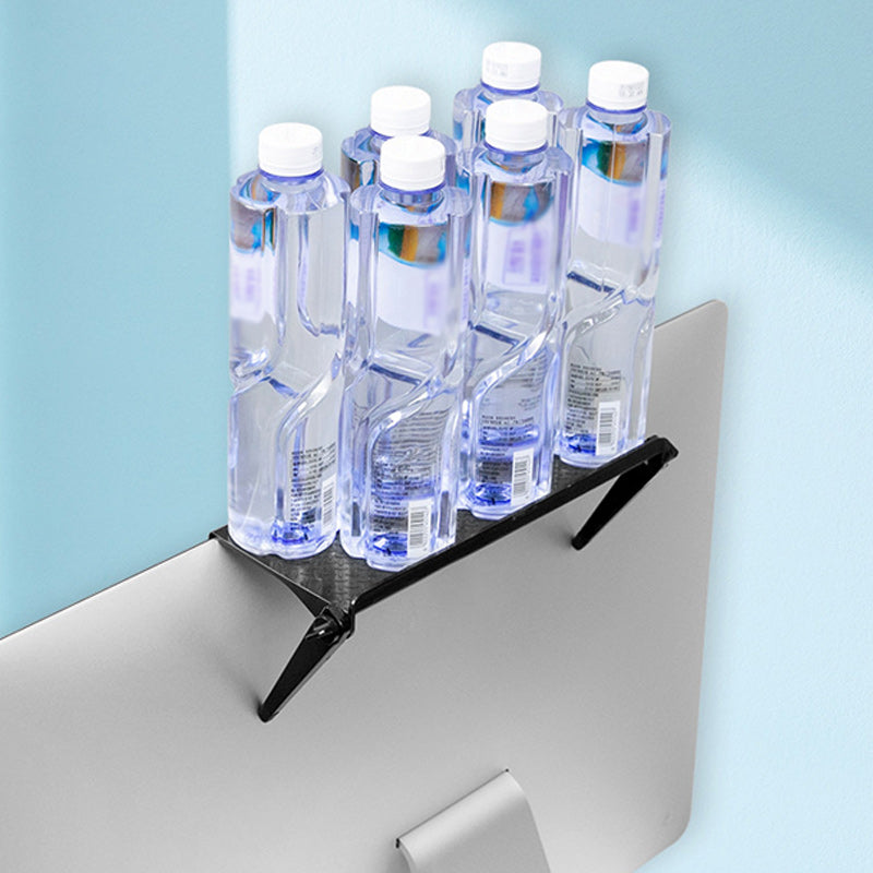 🔥Adjustable top shelf for TV - No drilling required