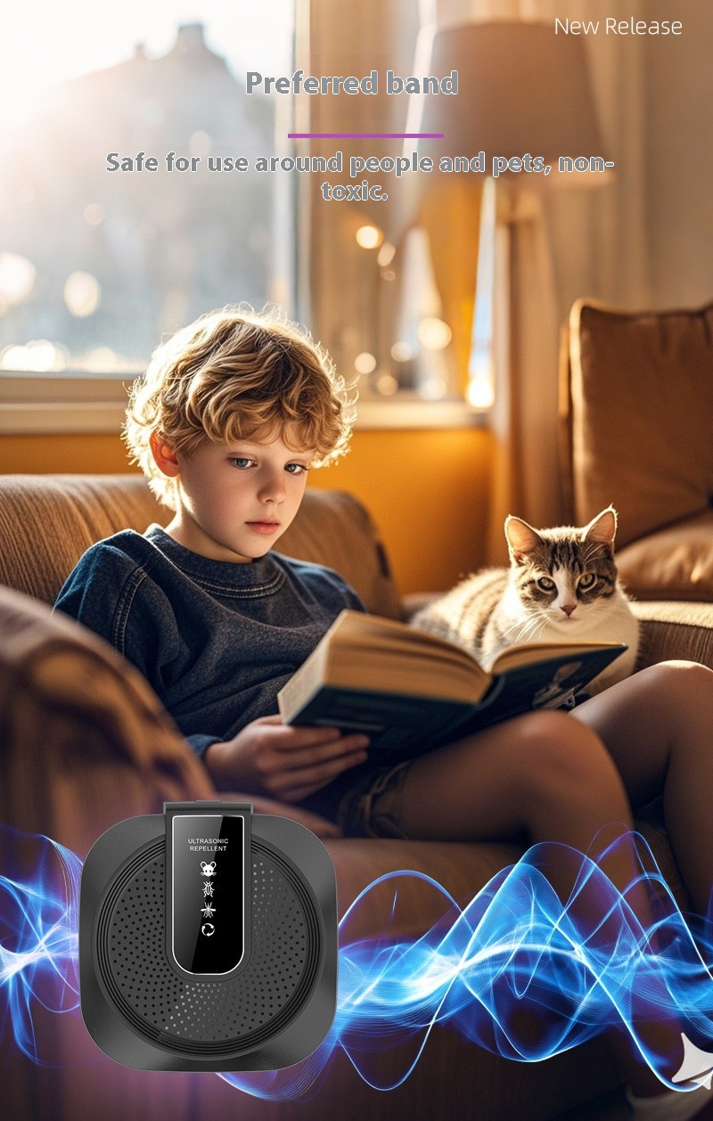 🔥2026 New Arrivals: 50% Off for a Limited Time!🔥Ultrasonic anti-boating and rat repeller is powerful - 360° smart technology